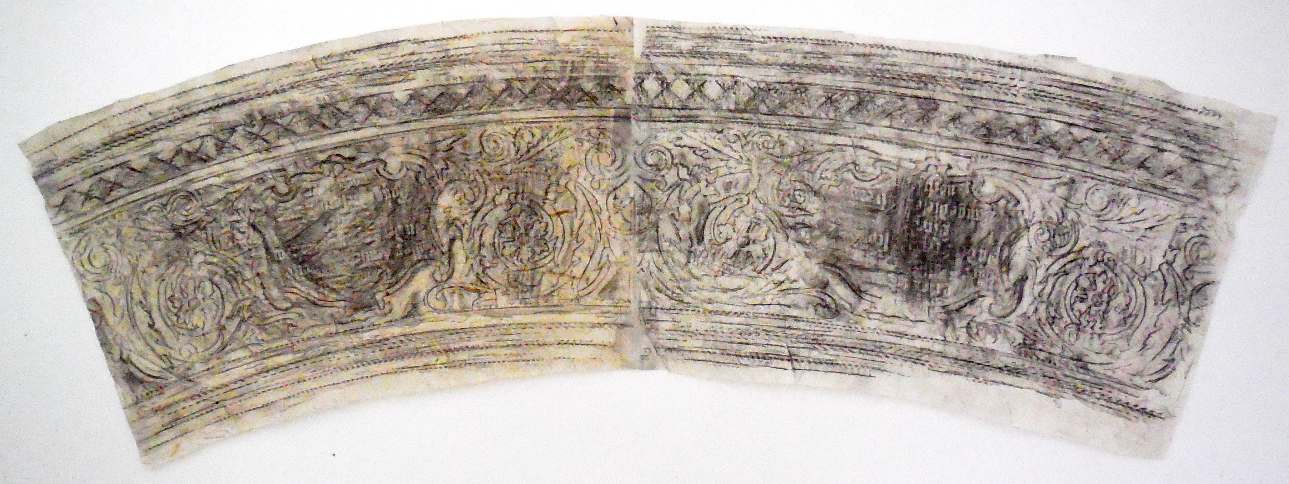 Rubbing: Beer Stein