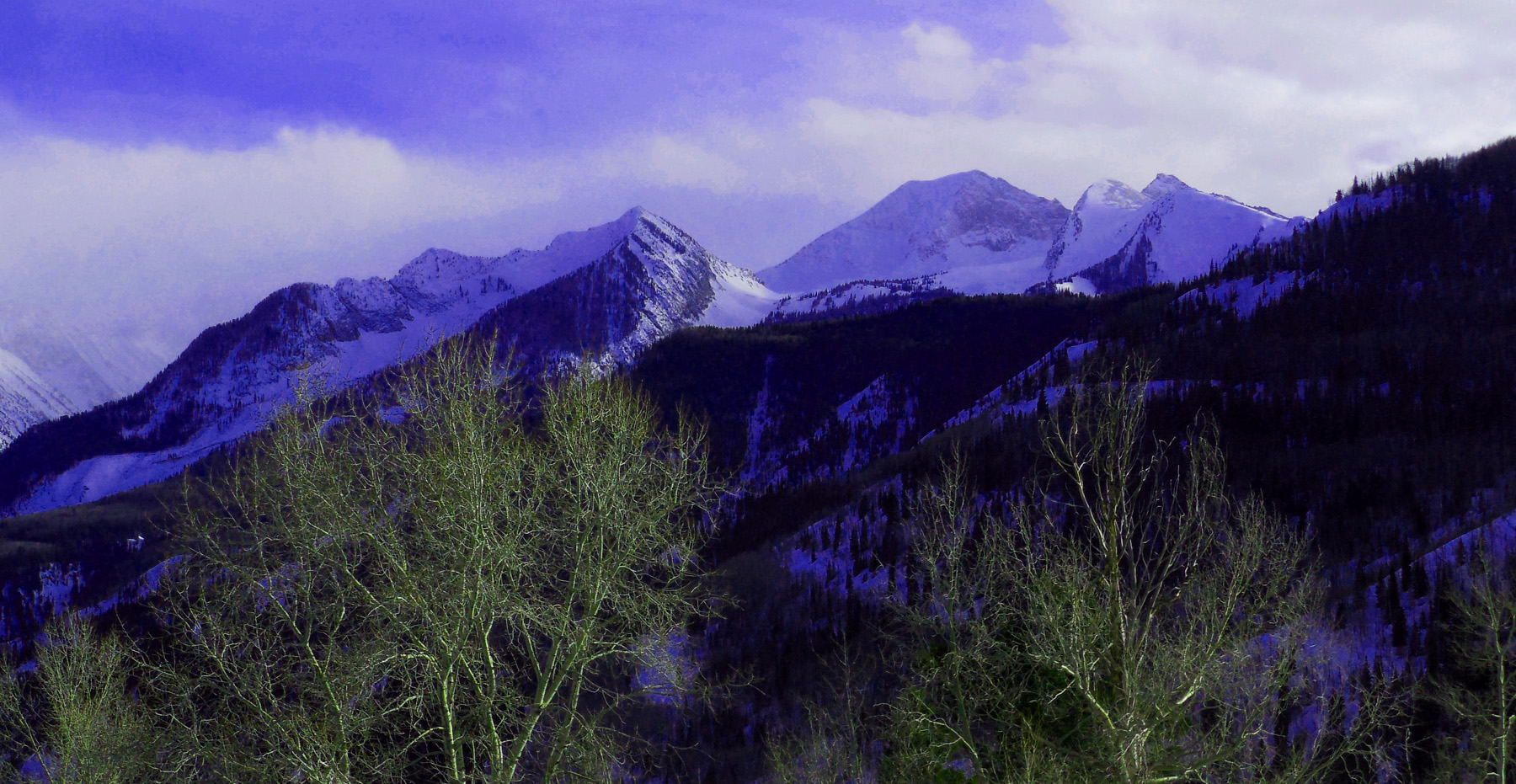 Chair Mountain in February